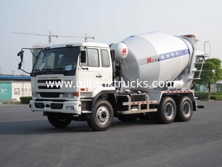 Hydraulic System Nissan Concrete Mixer Truck 8 - 10 cbm tank 320HP