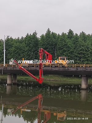 HOWO Chassis Bridge Inspection Truck 18m Bucket Type
