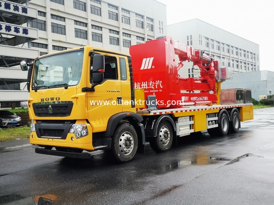 HOWO Chassis Bridge Inspection Truck 18m Bucket Type