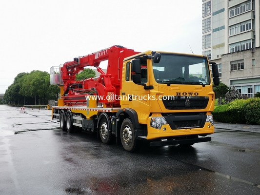 HOWO Chassis Bridge Inspection Truck 18m Bucket Type